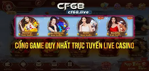 Web tải game chính thức tại nhà cái cf68