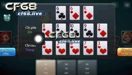 Cách chơi poker mậu binh 