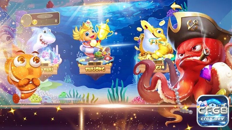 Gia diện game bắn cá tại Cf68