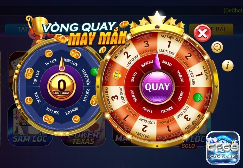 Nắm vững các lưu ý khi tham gia vong quay may man choi68 để tăng cơ hội nhận thưởng lớn nhé!