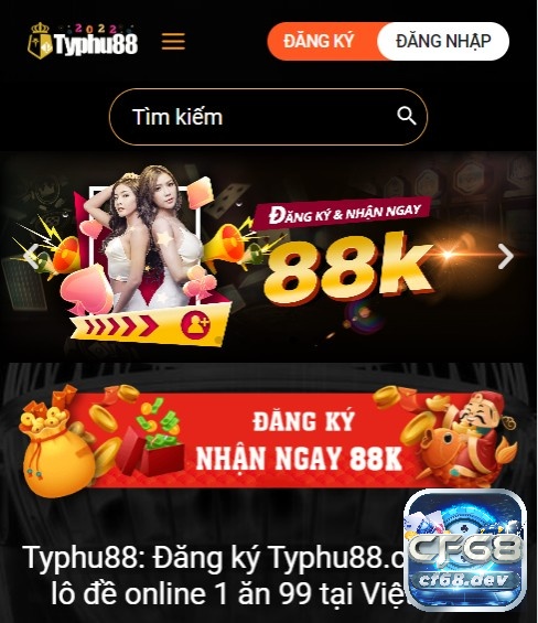 TYPHU88 là thương hiệu tài xỉu Online uy tín lâu đời