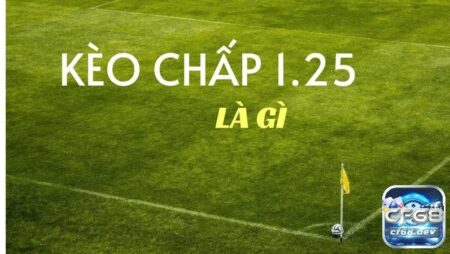 Kèo chấp 1.25 là gì? Những thông tin nổi bật về kèo chấp 1.25